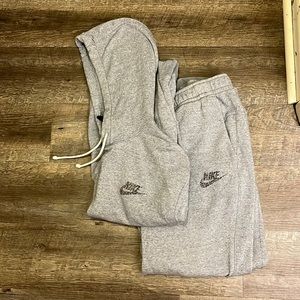 Grey Nike Sweat Suit